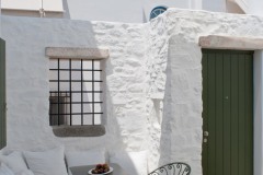The entrance from the patio