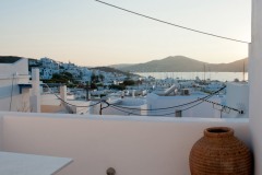 The terrace