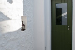 The shower in the patio