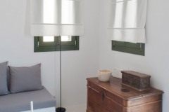 The living room from the entrance