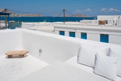 The terrace