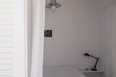 The double bedroom from the terrace
